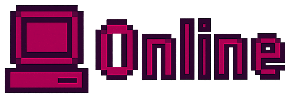Online Retro Logo